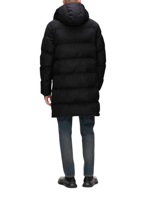 Piumino lungo nero Karl Lagerfeld jeans | A4M15028999